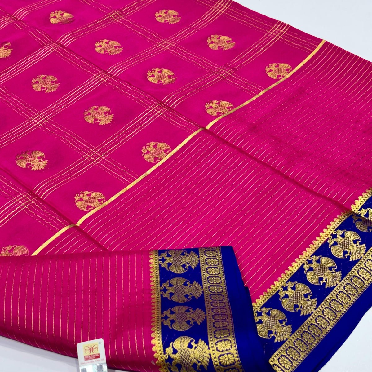 Pure Mysore Crepe Silk Saree