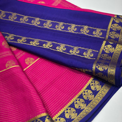 Pure Mysore Crepe Silk Saree