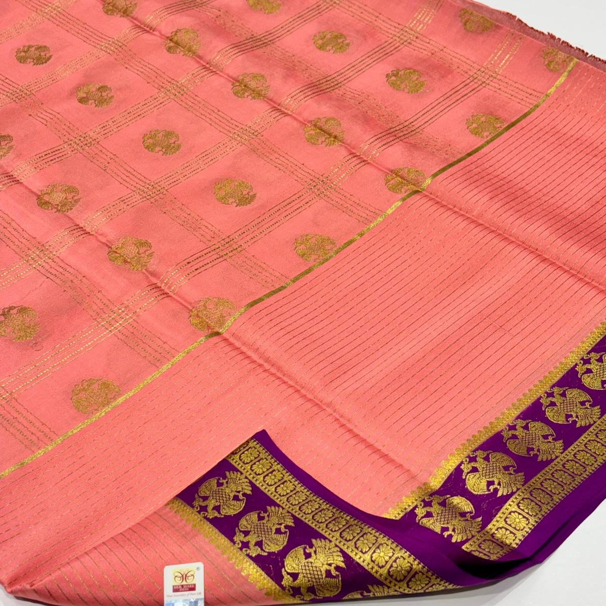 Pure Mysore Crepe Silk Saree