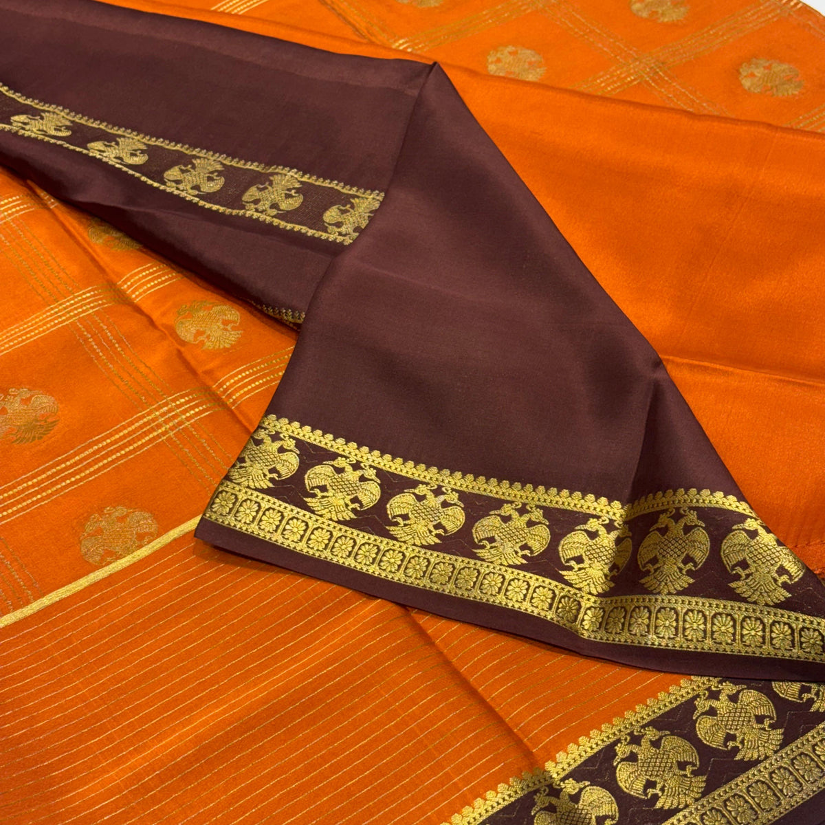 Pure Mysore Crepe Silk Saree