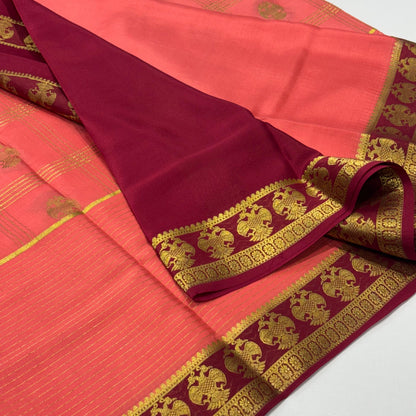 Pure Mysore Crepe Silk Saree