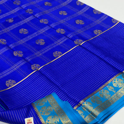 Pure Mysore Crepe Silk Saree