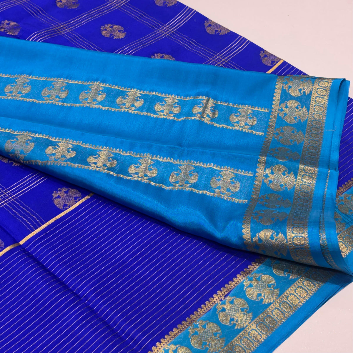 Pure Mysore Crepe Silk Saree