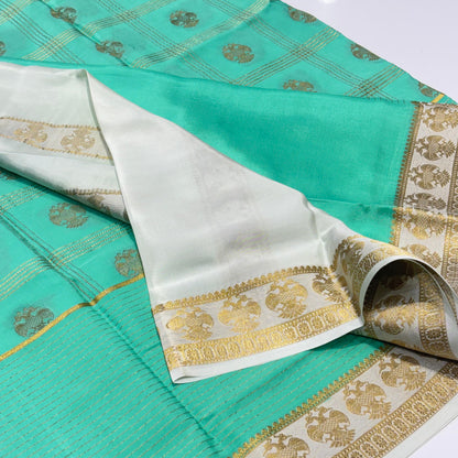 Pure Mysore Crepe Silk Saree
