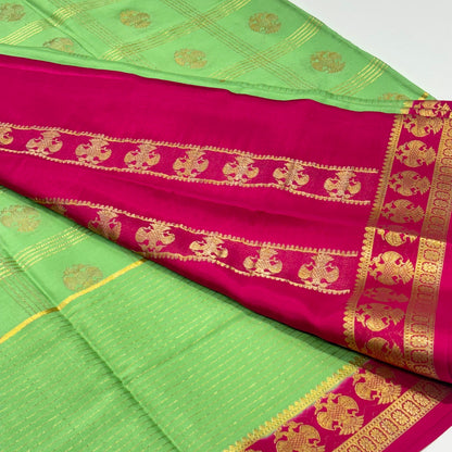 Pure Mysore Crepe Silk Saree