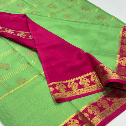 Pure Mysore Crepe Silk Saree