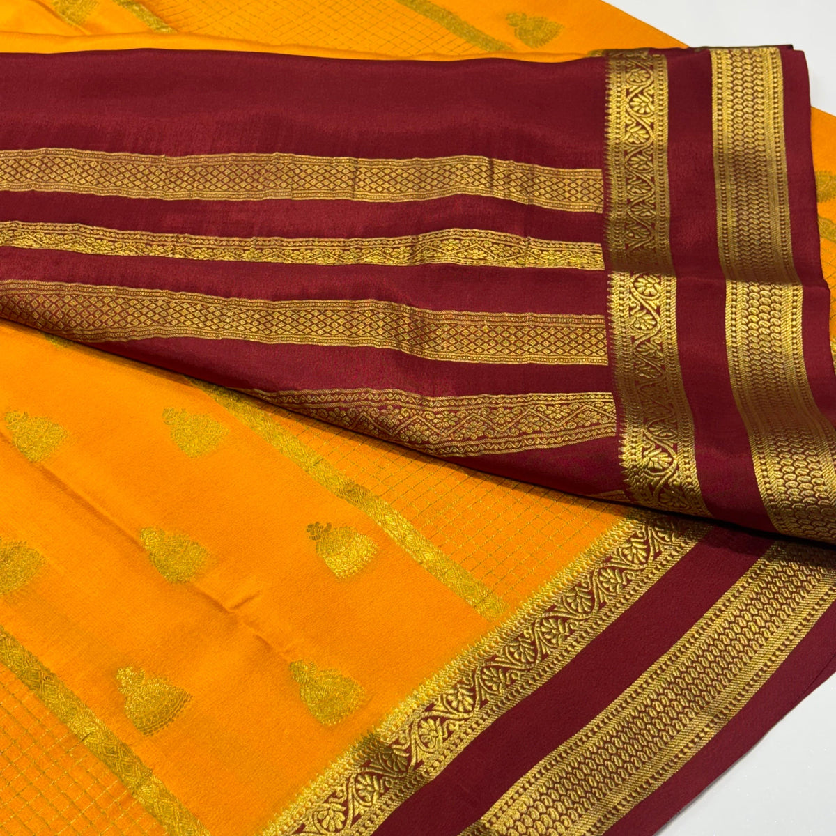 Pure Mysore Silk Saree