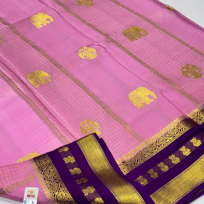 Pure Mysore Crepe Silk Saree