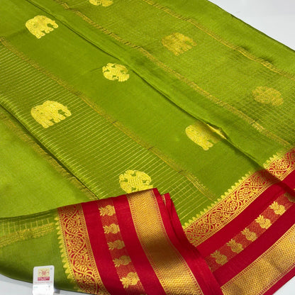 Pure Mysore Crepe Silk Saree