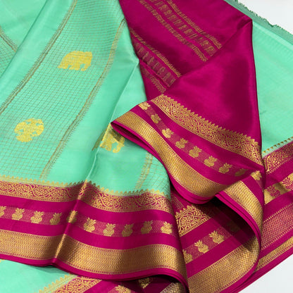 Pure Mysore Crepe Silk Saree