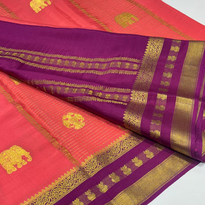 Pure Mysore Crepe Silk Saree