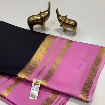Pure Mysore Crepe Silk Saree