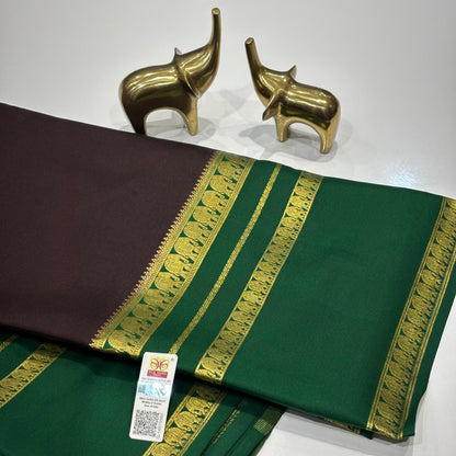 Pure Mysore Crepe Silk Saree