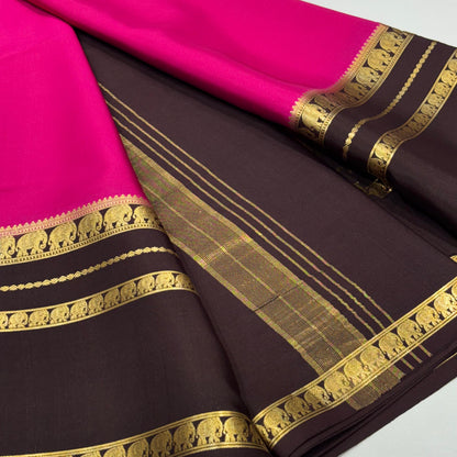 Pure Mysore Crepe Silk Saree