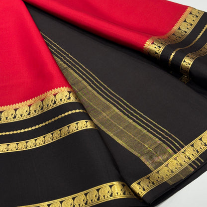 Pure Mysore Crepe Silk Saree