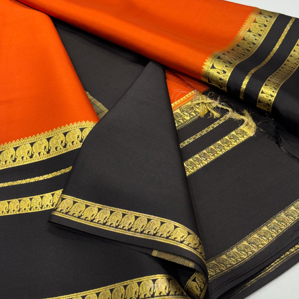 Pure Mysore Crepe Silk Saree