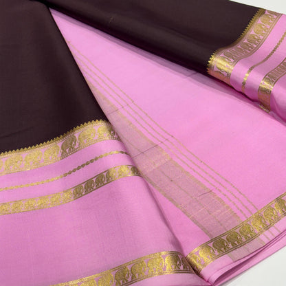 Pure Mysore Crepe Silk Saree