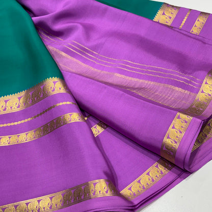 Pure Mysore Crepe Silk Saree