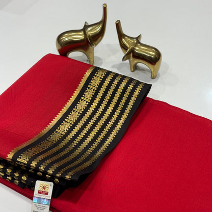 Pure Mysore Crepe Silk Saree