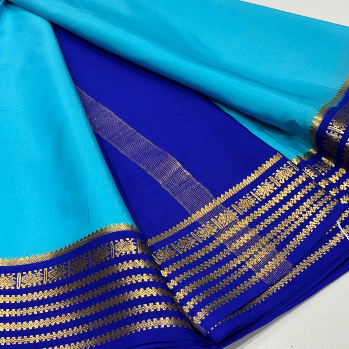 Pure Mysore Crepe Silk Saree