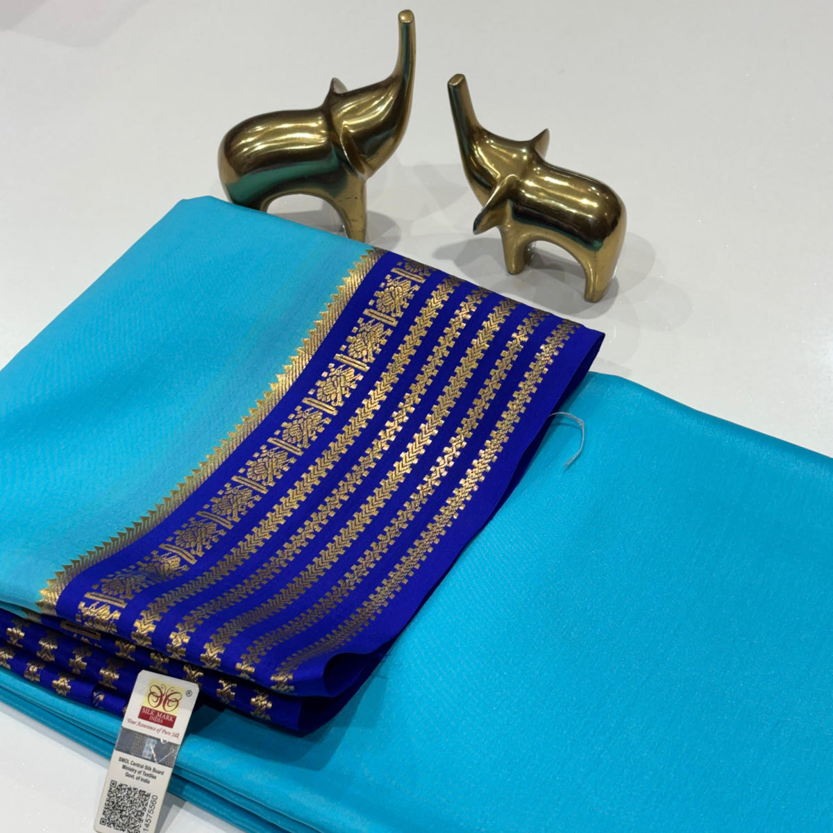 Pure Mysore Crepe Silk Saree