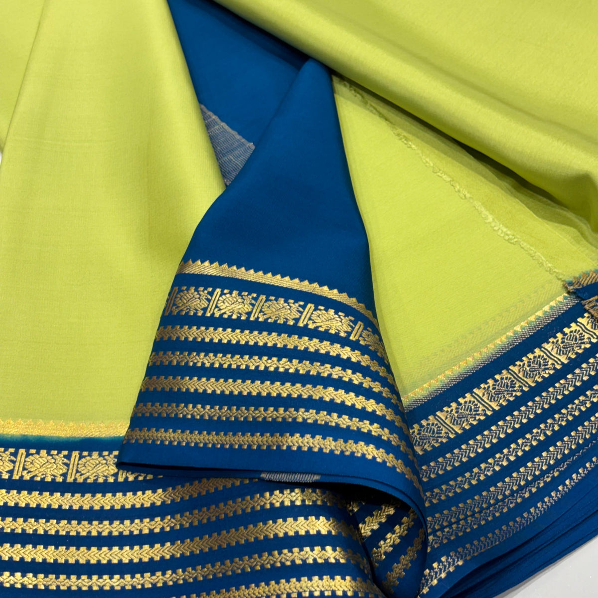 Pure Mysore Crepe Silk Saree