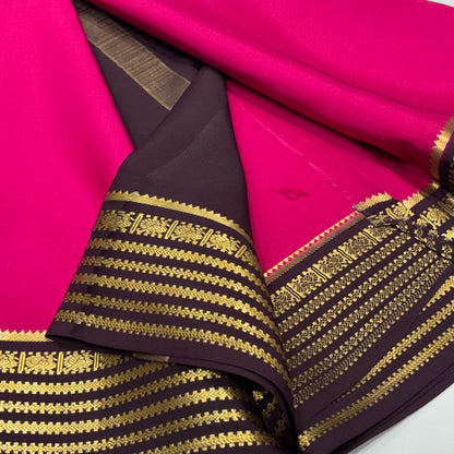 Pure Mysore Crepe Silk Saree