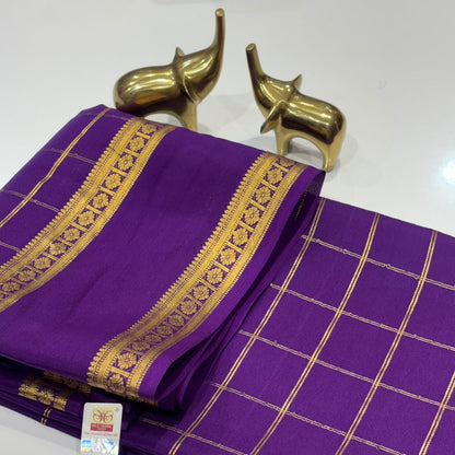 Pure Mysore Crepe Silk Saree