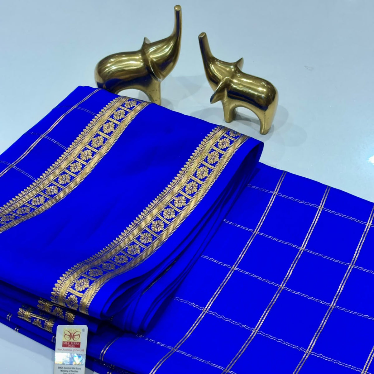Pure Mysore Crepe Silk Saree