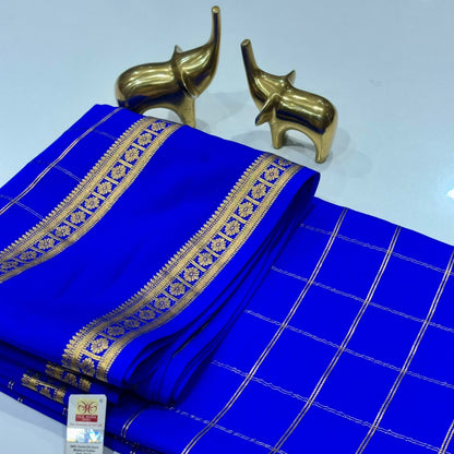 Pure Mysore Crepe Silk Saree