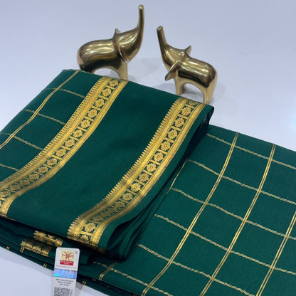 Pure Mysore Crepe Silk Saree