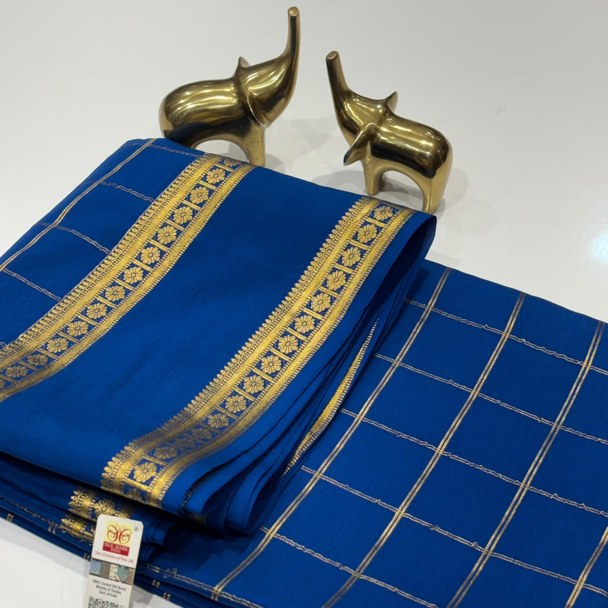 Pure Mysore Crepe Silk Saree