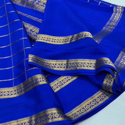 Pure Mysore Crepe Silk Saree