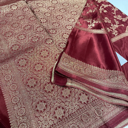 Banarasi Crepe Saree