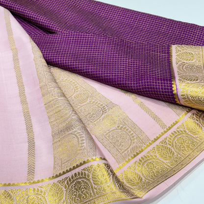 Pure Mysore Crepe Silk Saree