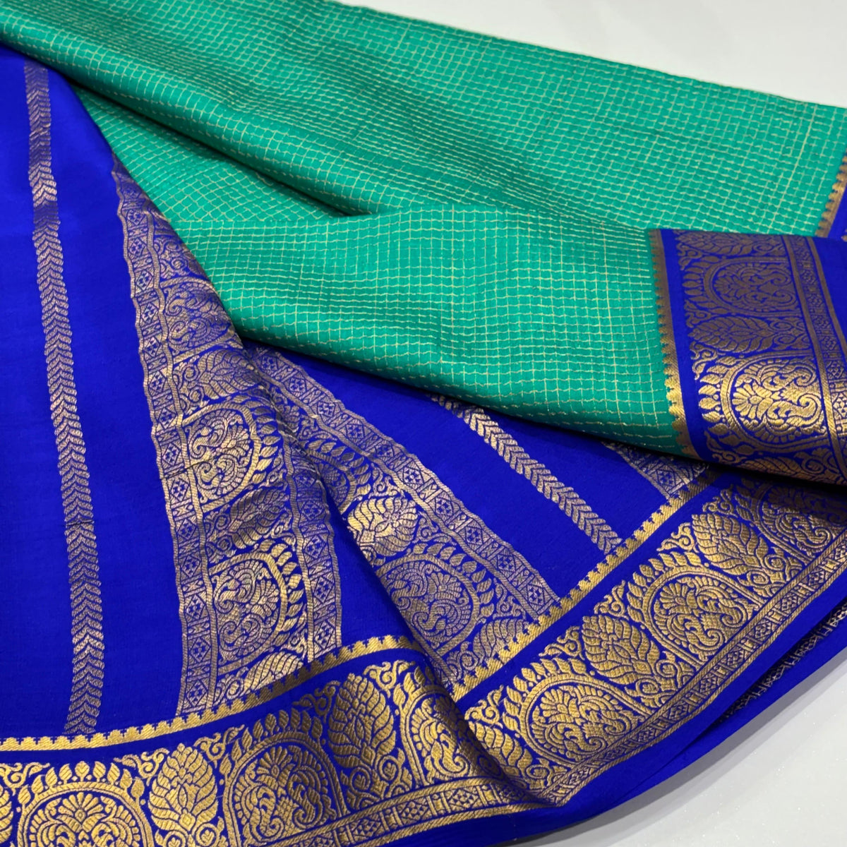 Pure Mysore Crepe Silk Saree