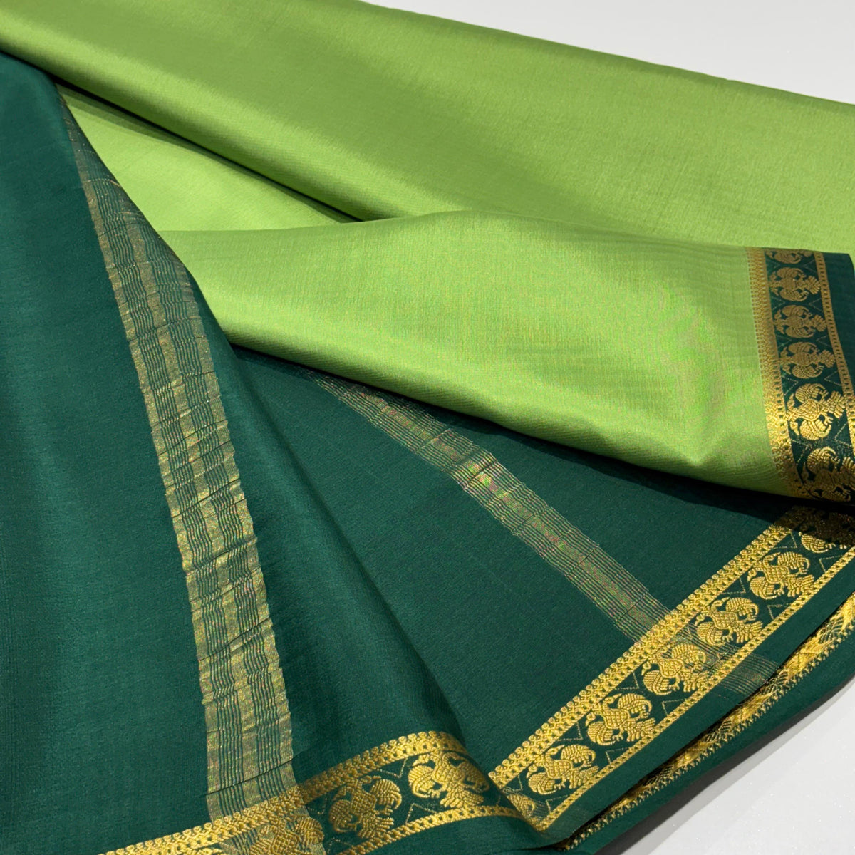 Pure Mysore Crepe Silk Saree