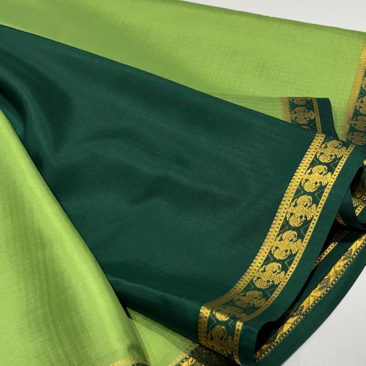 Pure Mysore Crepe Silk Saree