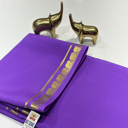 Pure Mysore Crepe Silk Saree