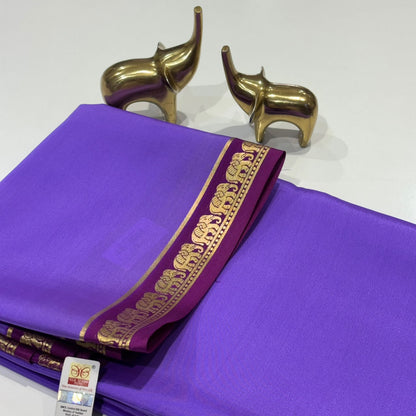 Pure Mysore Crepe Silk Saree