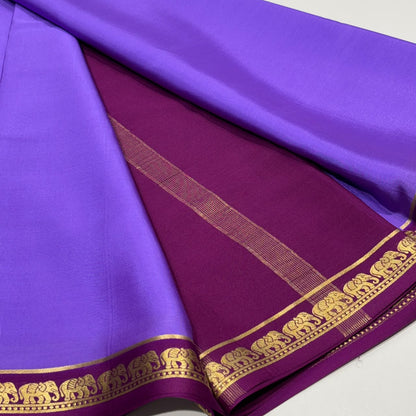 Pure Mysore Crepe Silk Saree