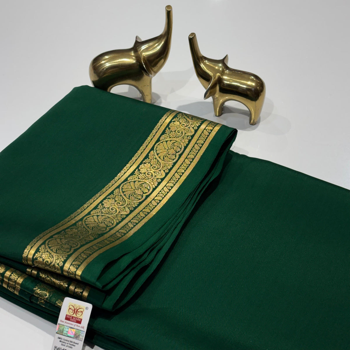 Pure Mysore Crepe Silk Saree