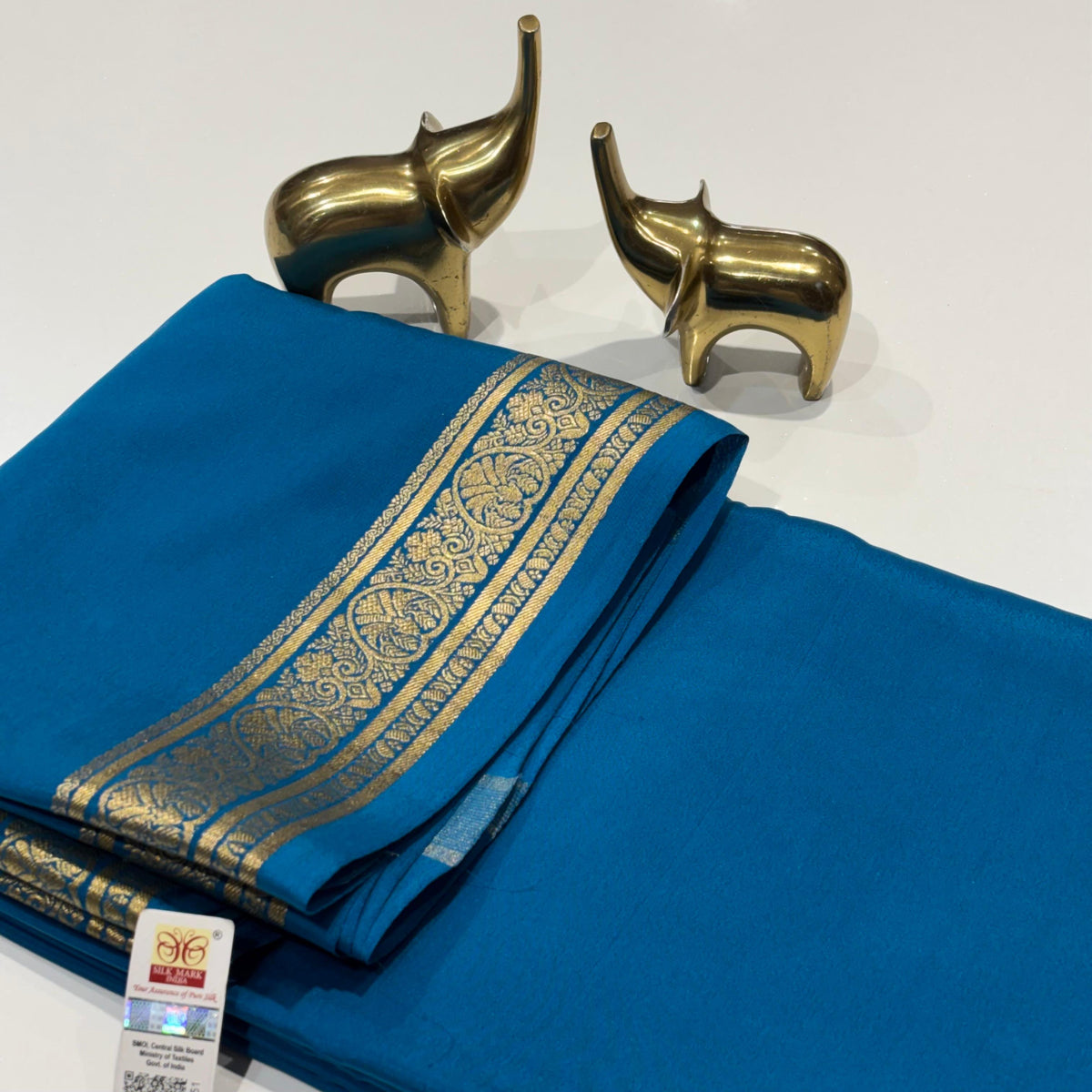 Pure Mysore Crepe Silk Saree