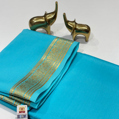 Pure Mysore Crepe Silk Saree