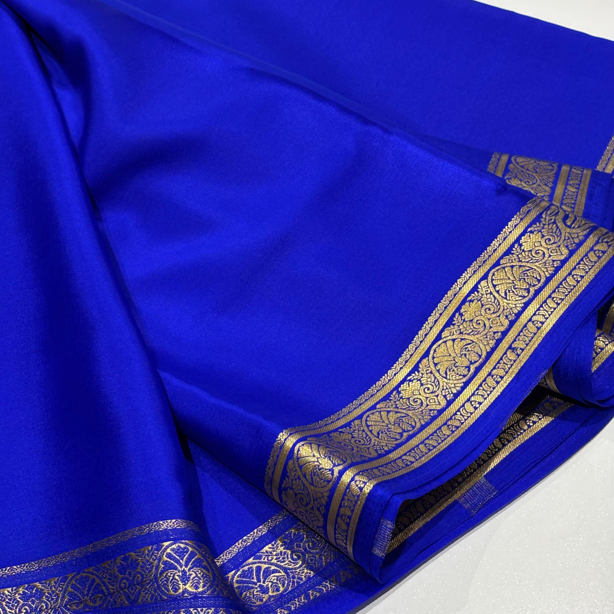 Pure Mysore Crepe Silk Saree