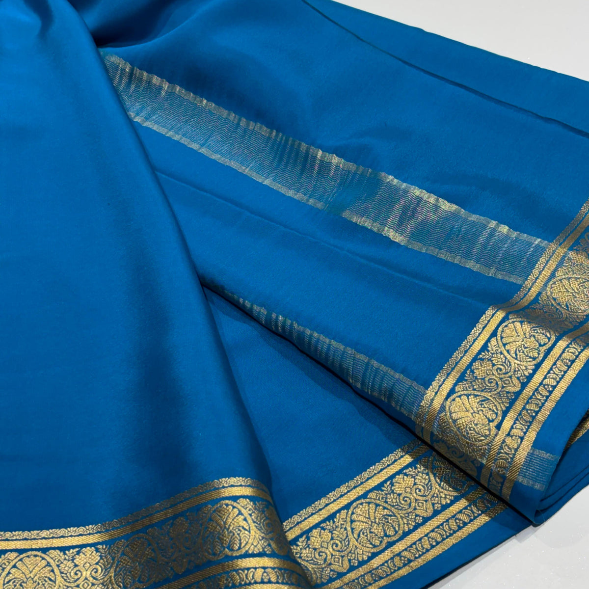 Pure Mysore Crepe Silk Saree