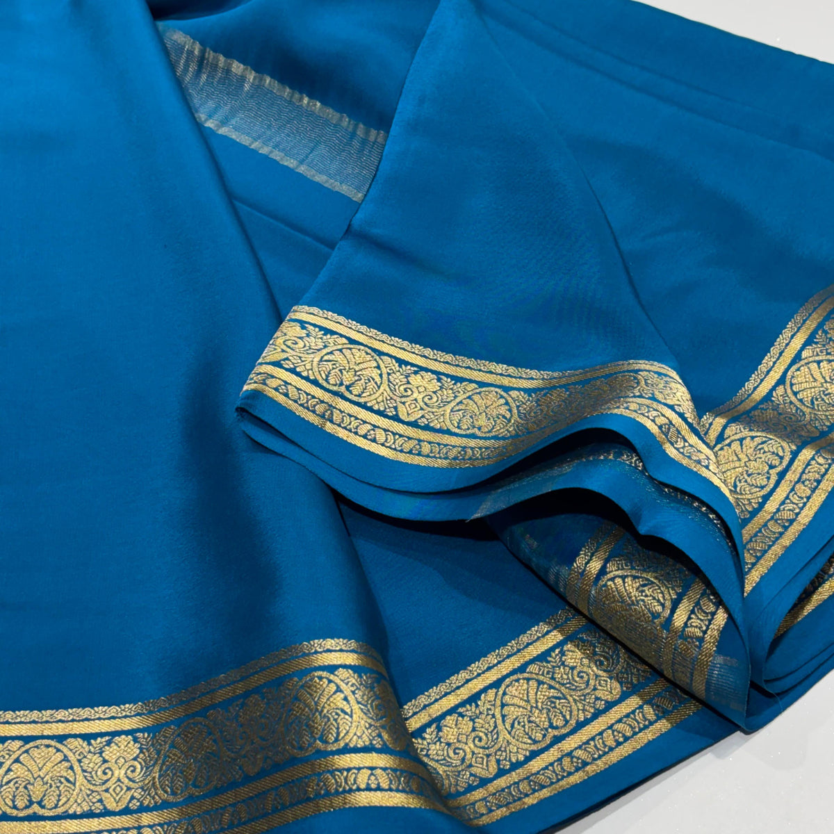 Pure Mysore Crepe Silk Saree