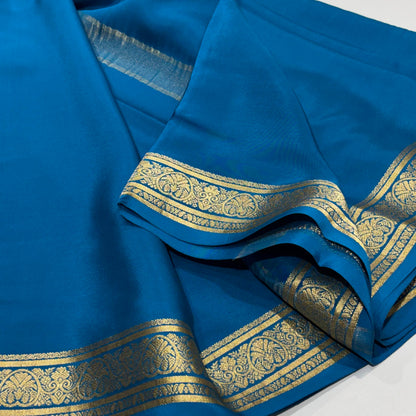 Pure Mysore Crepe Silk Saree