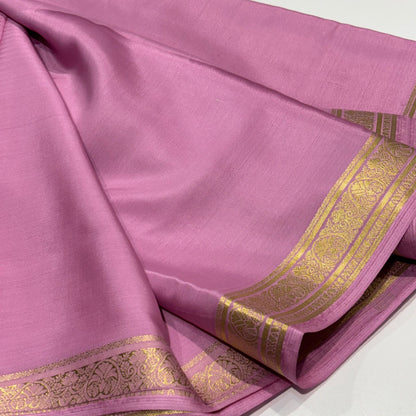 Pure Mysore Crepe Silk Saree