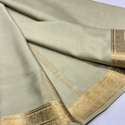 Pure Mysore Crepe Silk Saree